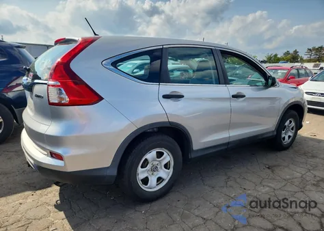 2015 Honda Cr-V Lx from USA, damaged, VIN 5J6RM4H31FL033513